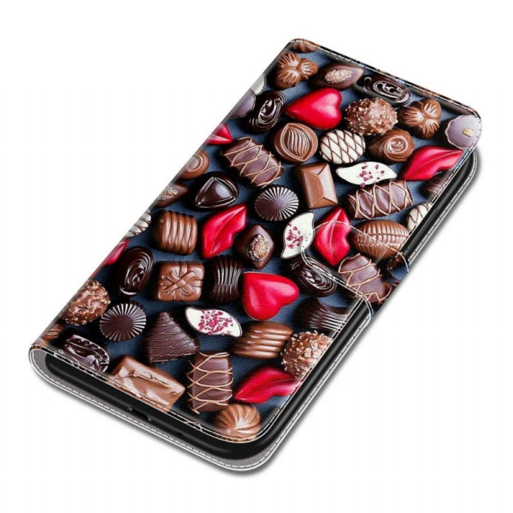 Folio-hoesje voor Xiaomi Redmi Note 11 Pro Plus 5G Chocolade