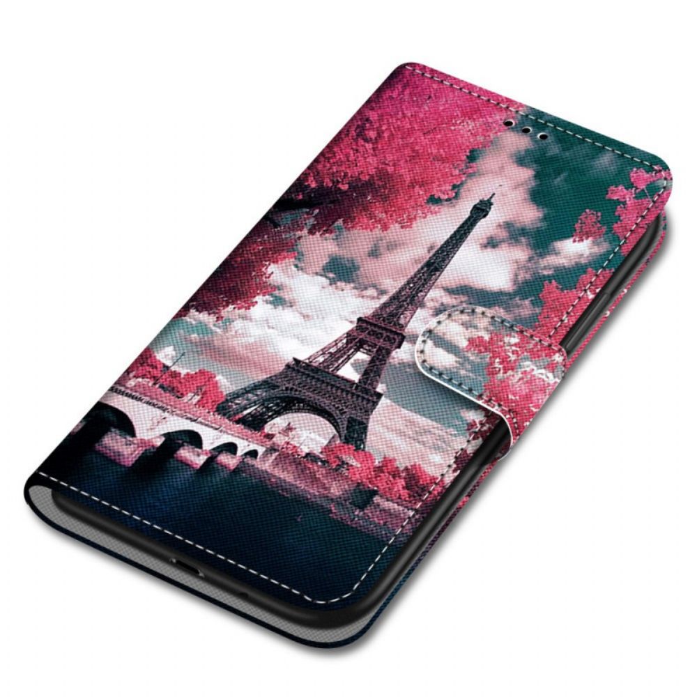 Folio-hoesje voor Xiaomi Redmi Note 11 Pro Plus 5G Eiffeltoren