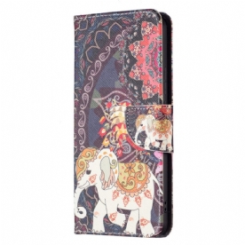 Folio-hoesje voor Xiaomi Redmi Note 11 Pro Plus 5G Indische Olifant