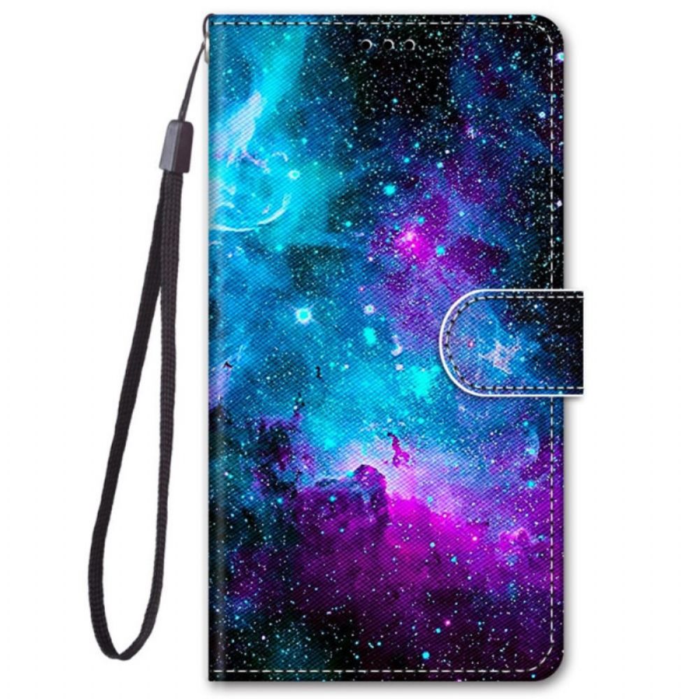 Folio-hoesje voor Xiaomi Redmi Note 11 Pro Plus 5G Kosmische Hemel