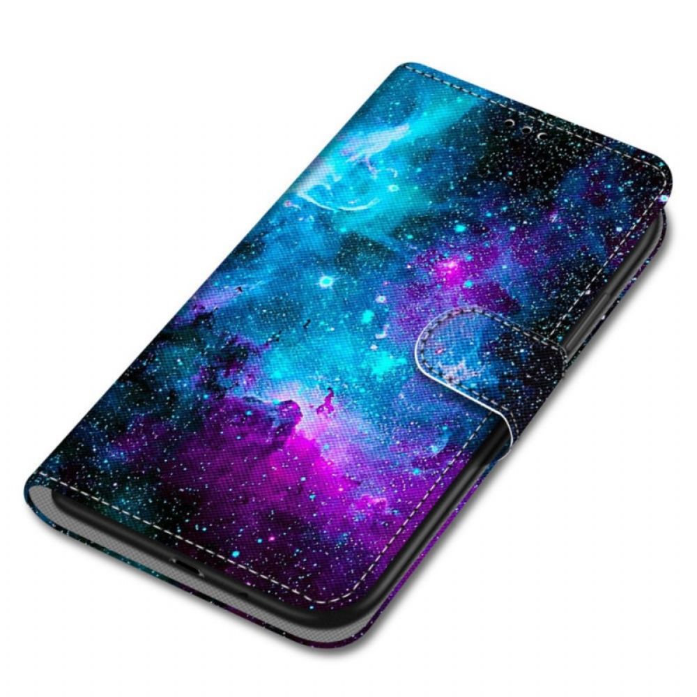 Folio-hoesje voor Xiaomi Redmi Note 11 Pro Plus 5G Kosmische Hemel