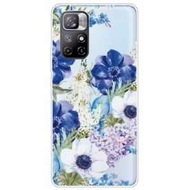 Hoesje voor Xiaomi Redmi Note 11 Pro Plus 5G Betoverde Bloemen