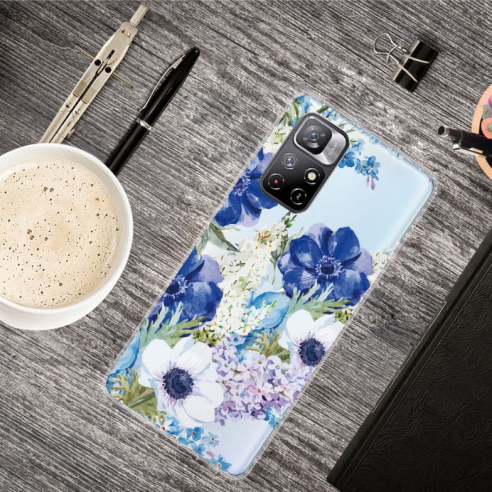 Hoesje voor Xiaomi Redmi Note 11 Pro Plus 5G Betoverde Bloemen