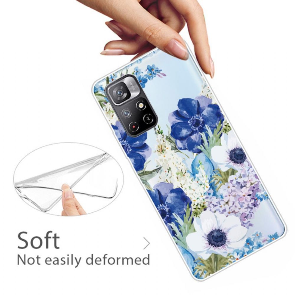 Hoesje voor Xiaomi Redmi Note 11 Pro Plus 5G Betoverde Bloemen