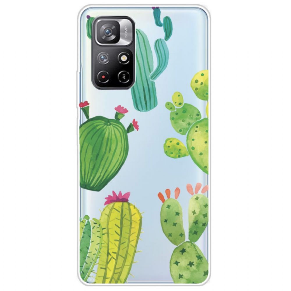 Hoesje voor Xiaomi Redmi Note 11 Pro Plus 5G Cactus Aquarel