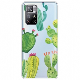 Hoesje voor Xiaomi Redmi Note 11 Pro Plus 5G Cactus Aquarel