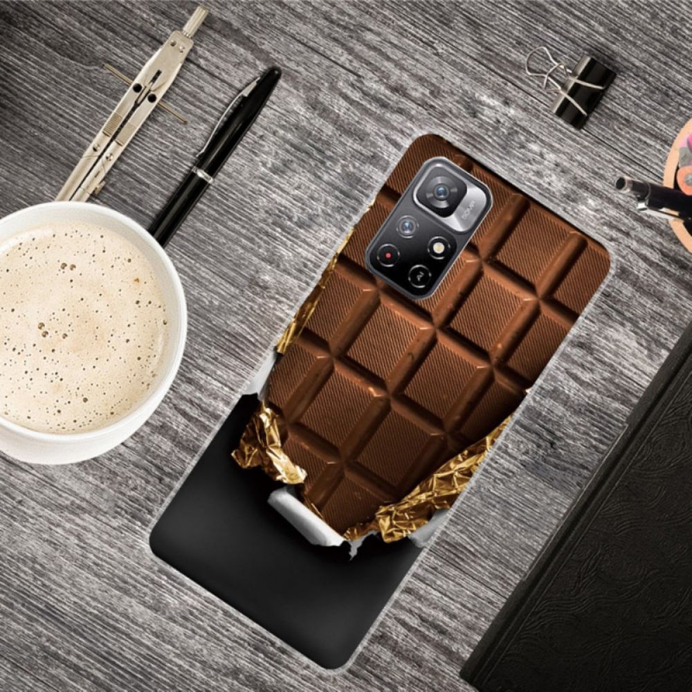 Hoesje voor Xiaomi Redmi Note 11 Pro Plus 5G Chocoladeslang