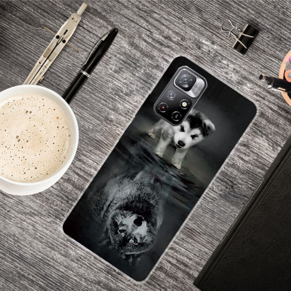 Hoesje voor Xiaomi Redmi Note 11 Pro Plus 5G Droom Van Puppy