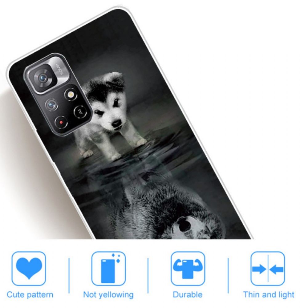 Hoesje voor Xiaomi Redmi Note 11 Pro Plus 5G Droom Van Puppy