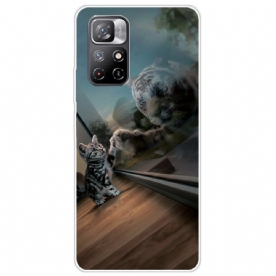 Hoesje voor Xiaomi Redmi Note 11 Pro Plus 5G Feline Dream Silicone