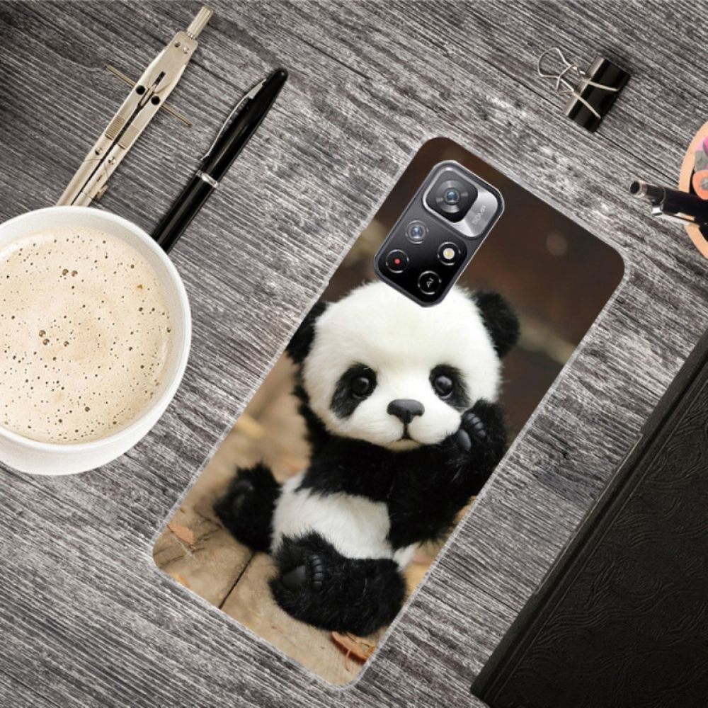 Hoesje voor Xiaomi Redmi Note 11 Pro Plus 5G Flexibele Panda