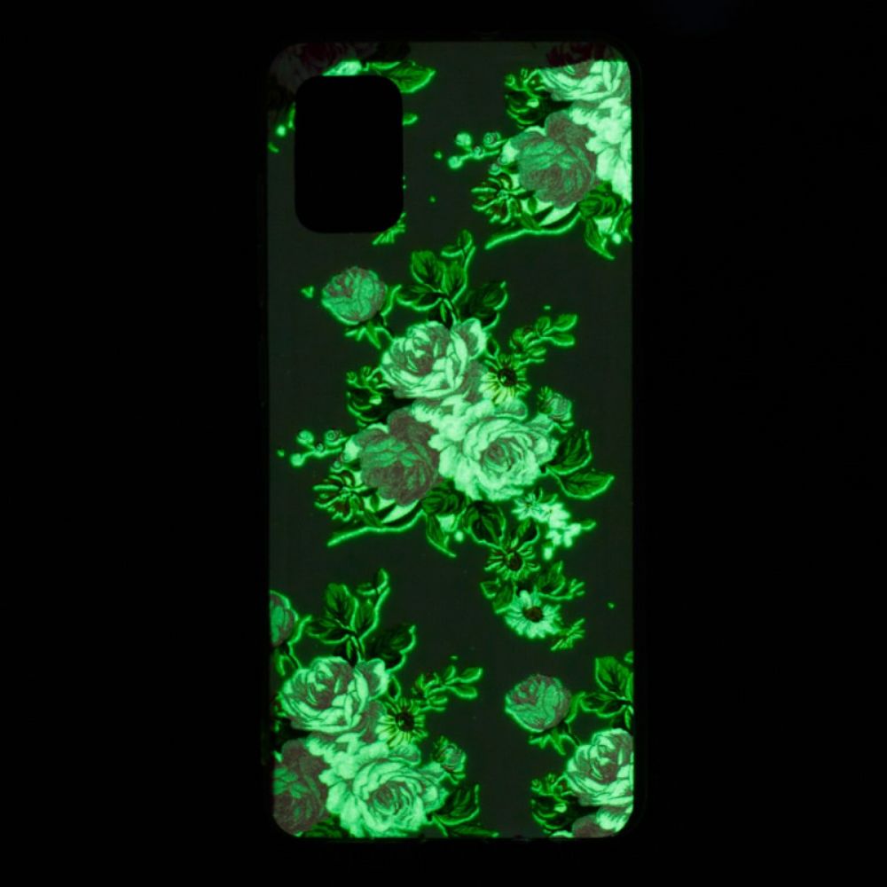 Hoesje voor Xiaomi Redmi Note 11 Pro Plus 5G Fluorescerende Vrijheidsbloemen