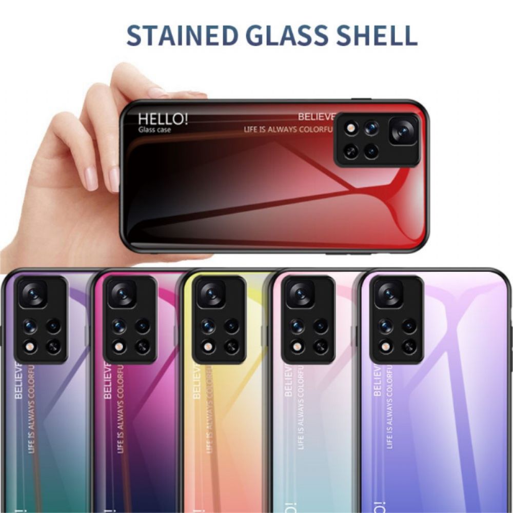 Hoesje voor Xiaomi Redmi Note 11 Pro Plus 5G Hallo Gehard Glas