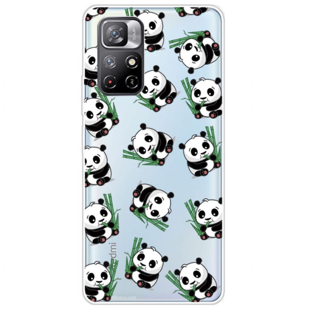 Hoesje voor Xiaomi Redmi Note 11 Pro Plus 5G Kleine Panda's