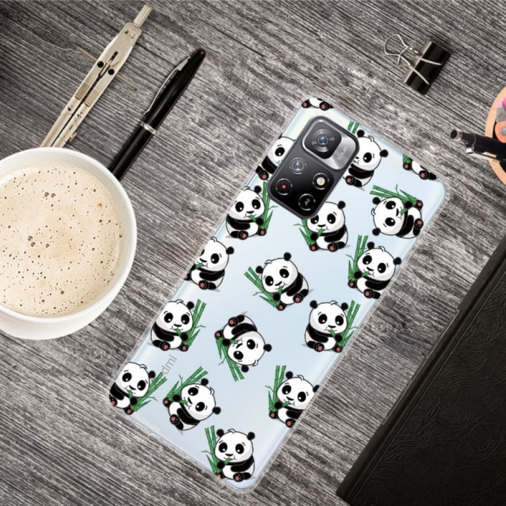 Hoesje voor Xiaomi Redmi Note 11 Pro Plus 5G Kleine Panda's