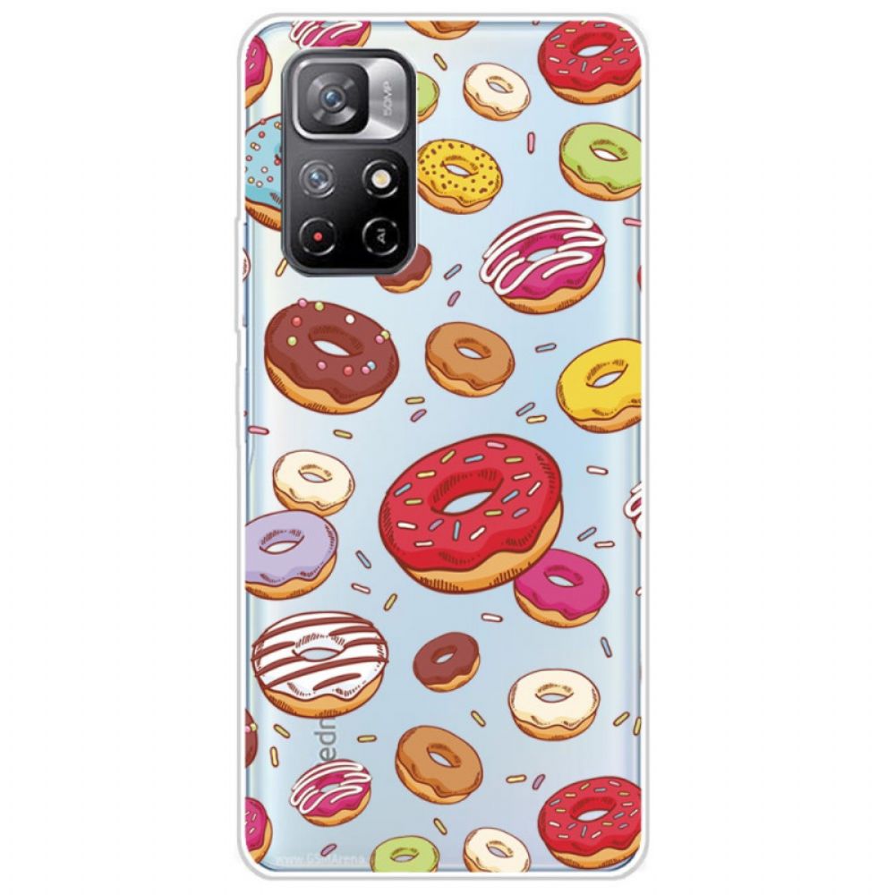 Hoesje voor Xiaomi Redmi Note 11 Pro Plus 5G Liefde Donuts