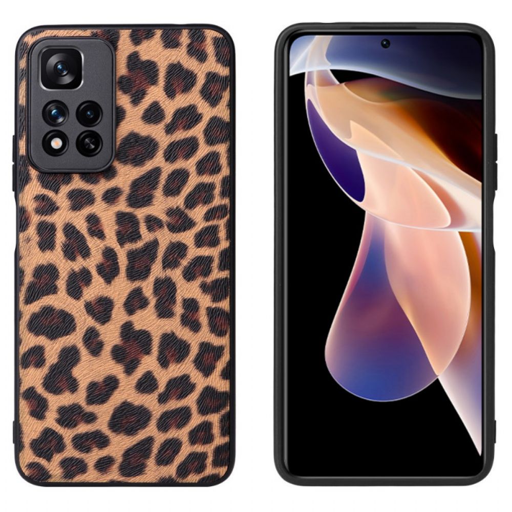 Hoesje voor Xiaomi Redmi Note 11 Pro Plus 5G Luipaard