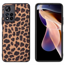 Hoesje voor Xiaomi Redmi Note 11 Pro Plus 5G Luipaard