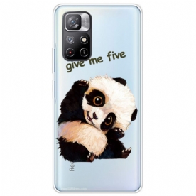 Hoesje voor Xiaomi Redmi Note 11 Pro Plus 5G Panda Geef Me Vijf