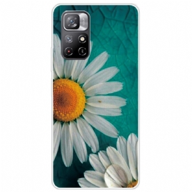 Hoesje voor Xiaomi Redmi Note 11 Pro Plus 5G Silicone Daisy