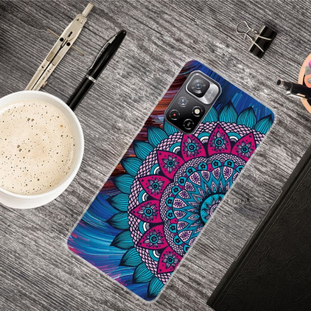 Hoesje voor Xiaomi Redmi Note 11 Pro Plus 5G Siliconen Mandala