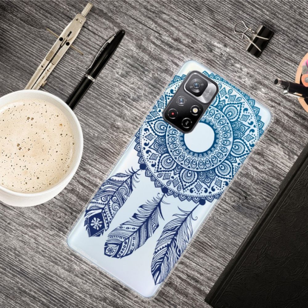 Hoesje voor Xiaomi Redmi Note 11 Pro Plus 5G Transparante Mandala