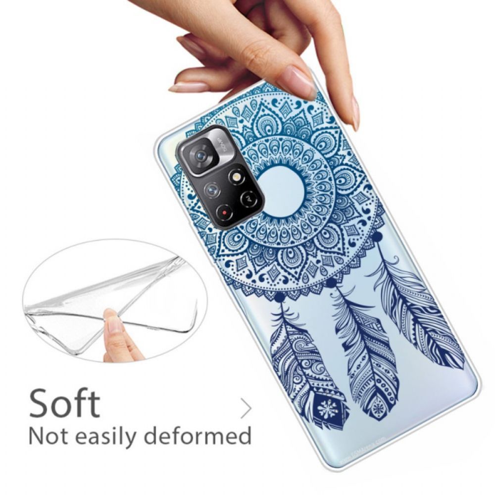 Hoesje voor Xiaomi Redmi Note 11 Pro Plus 5G Transparante Mandala