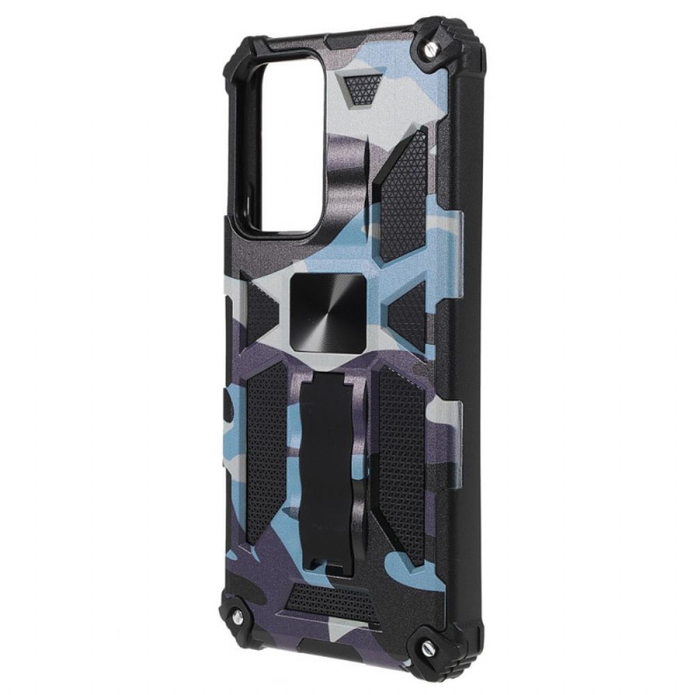 Hoesje voor Xiaomi Redmi Note 11 Pro Plus 5G Verwijderbare Ondersteuning Camouflage