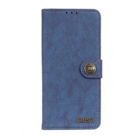 Leren Hoesje voor Xiaomi Redmi Note 11 Pro Plus 5G Khazneh Retro Splitleer