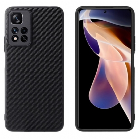 Telefoonhoesje voor Xiaomi Redmi Note 11 Pro Plus 5G Koolstofvezel