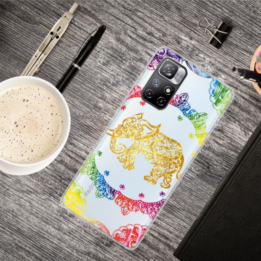 Telefoonhoesje voor Xiaomi Redmi Note 11 Pro Plus 5G Mandala-ontwerp