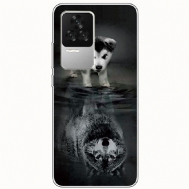 Hoesje voor Poco F4 Droom Van Puppy