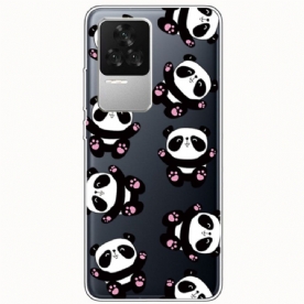 Hoesje voor Poco F4 Kleine Panda's