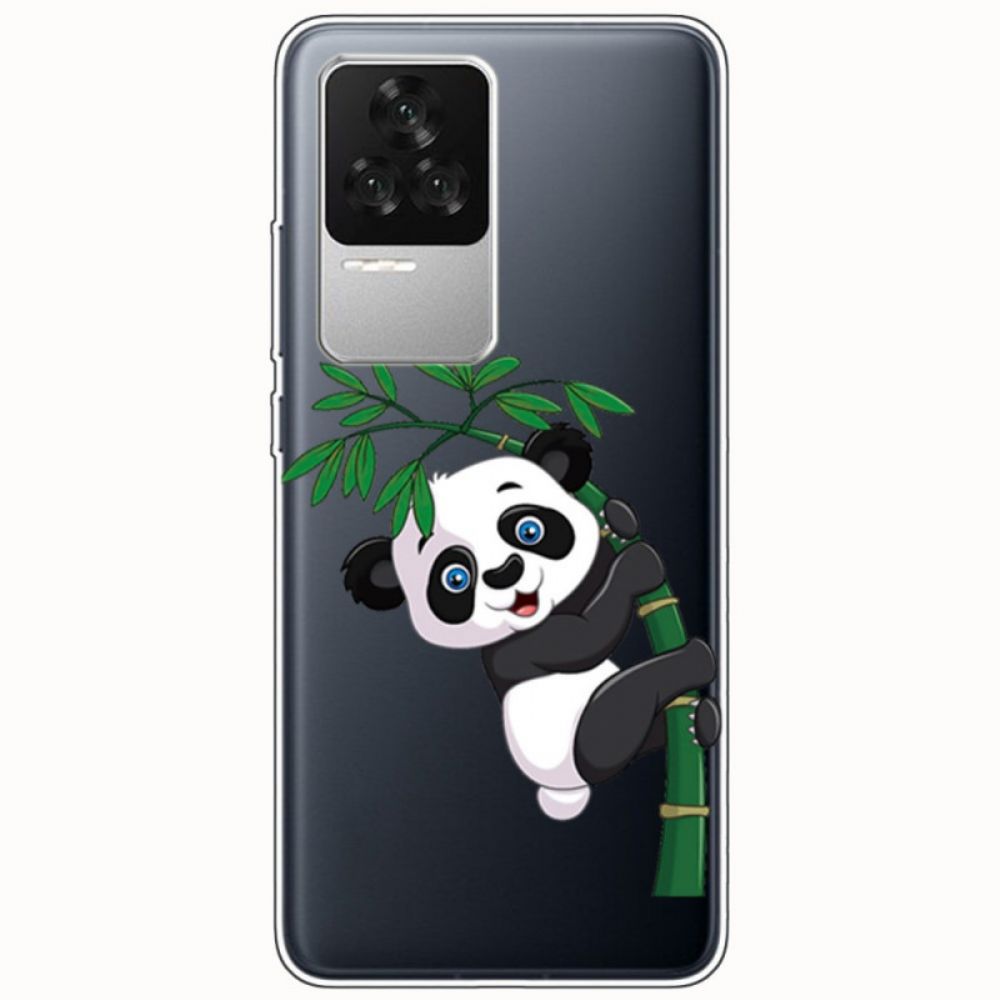 Hoesje voor Poco F4 Panda En Bamboe