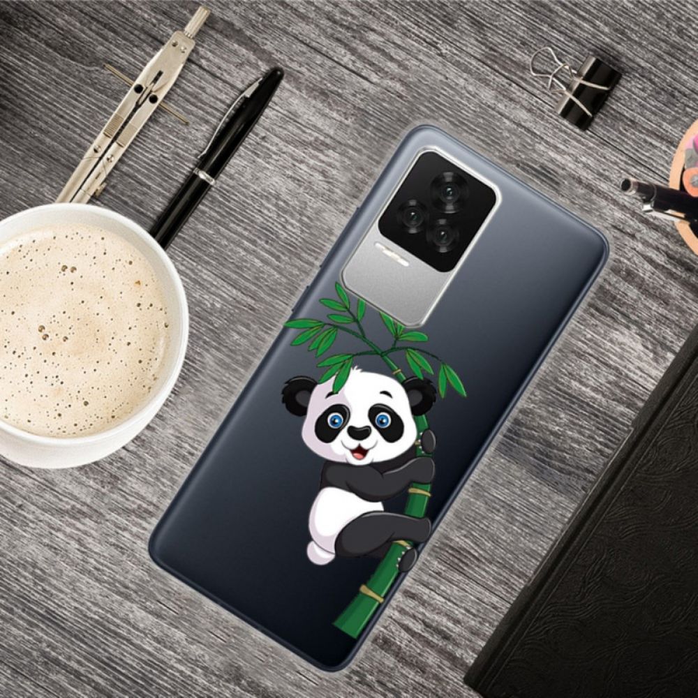 Hoesje voor Poco F4 Panda En Bamboe