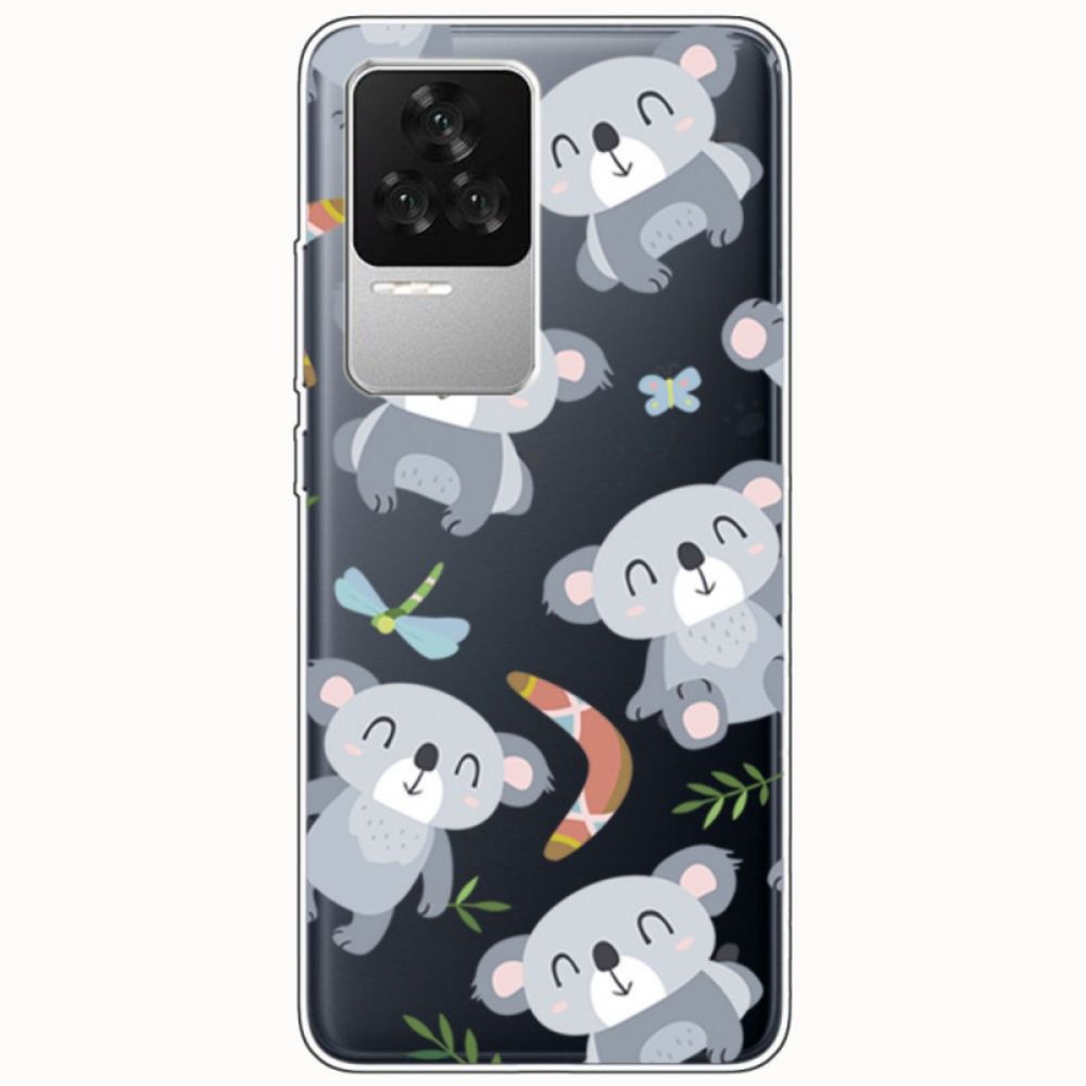 Telefoonhoesje voor Poco F4 Koala's