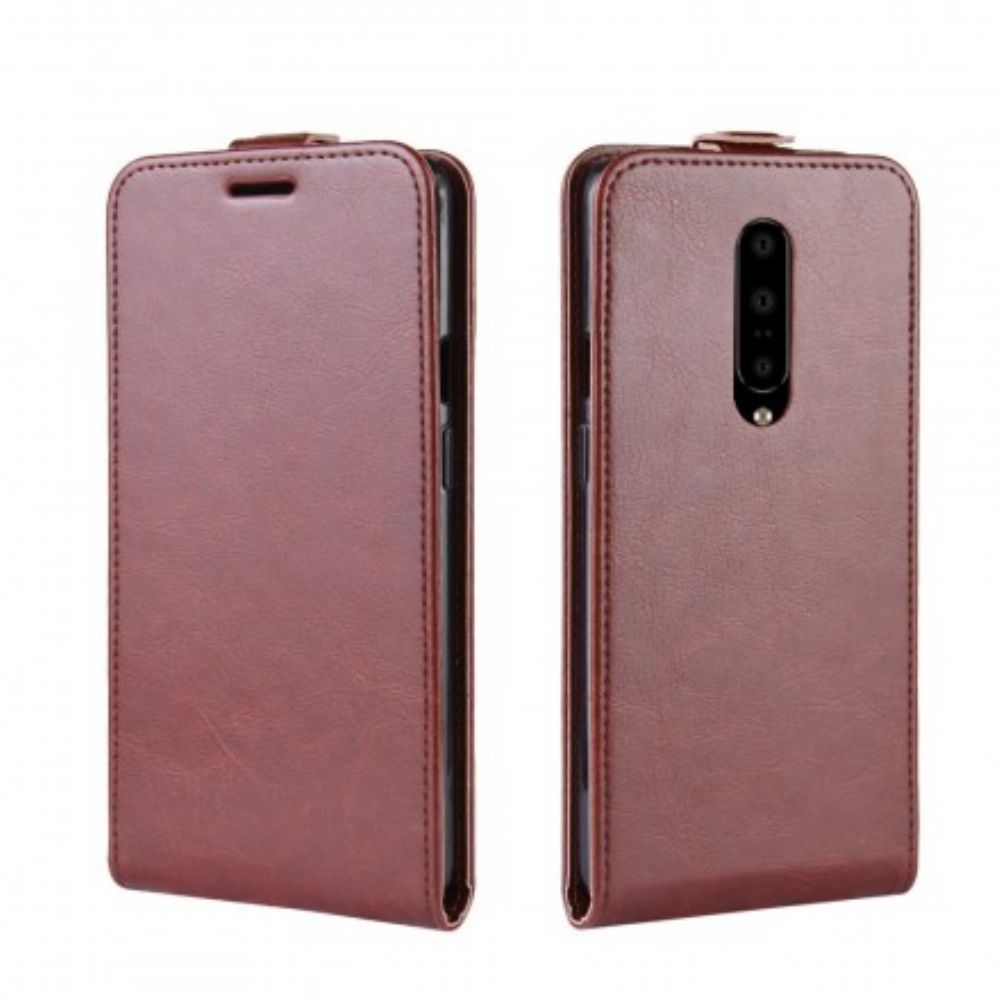 Folio-hoesje voor OnePlus 7 Pro Flip Case Opvouwbaar