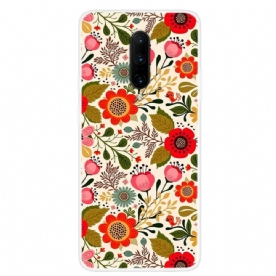 Hoesje voor OnePlus 7 Pro Bloemen Tapijt