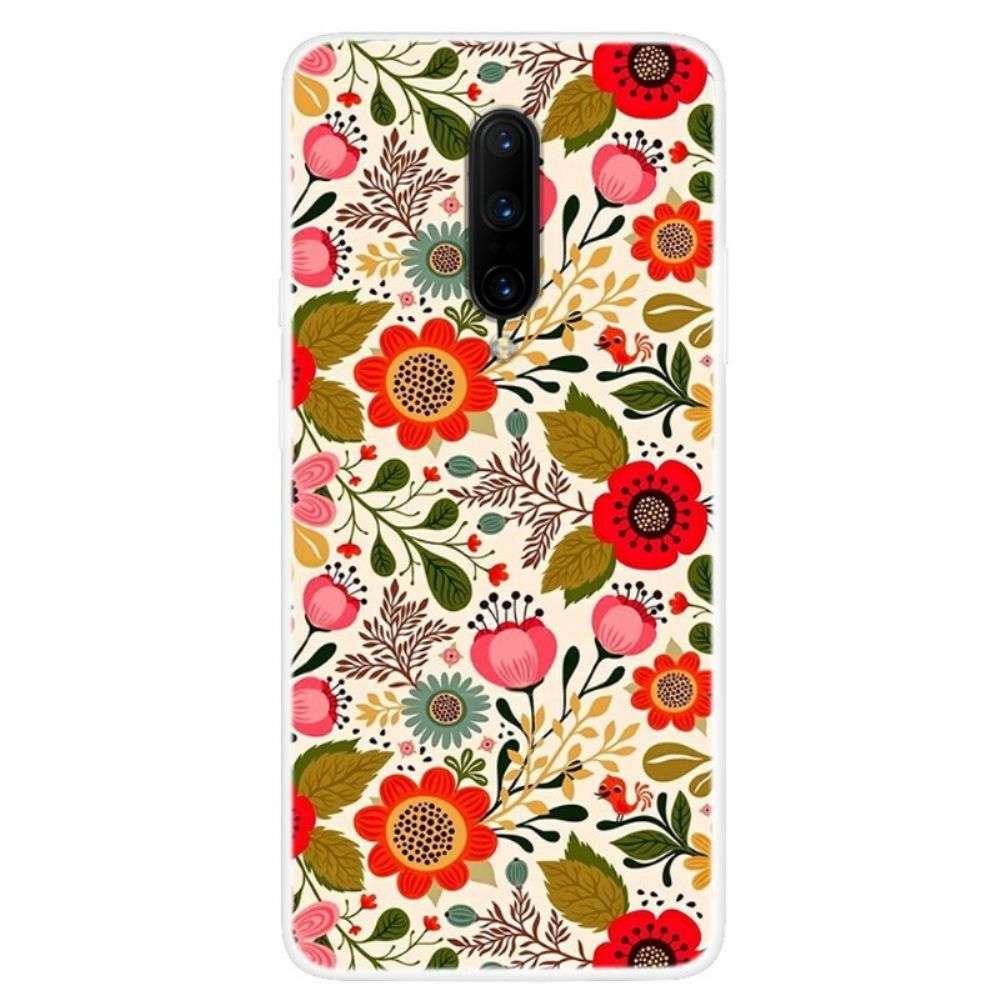 Hoesje voor OnePlus 7 Pro Bloemen Tapijt