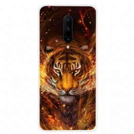 Hoesje voor OnePlus 7 Pro Brandtijger