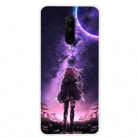 Hoesje voor OnePlus 7 Pro Magische Volle Maan