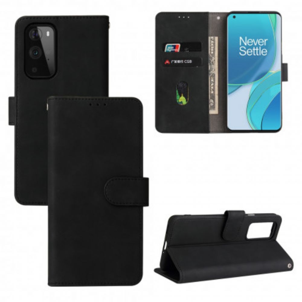 Folio-hoesje voor OnePlus 9 Pro Skin-touch