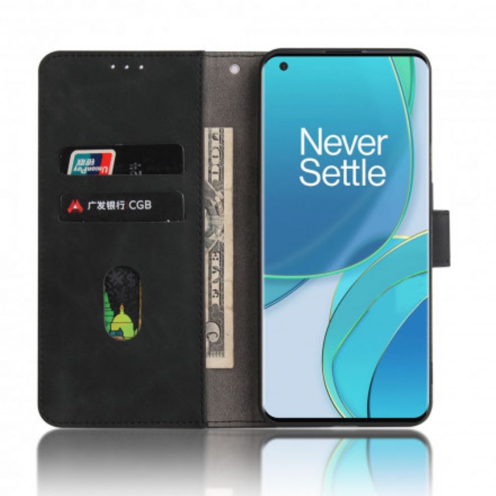 Folio-hoesje voor OnePlus 9 Pro Skin-touch