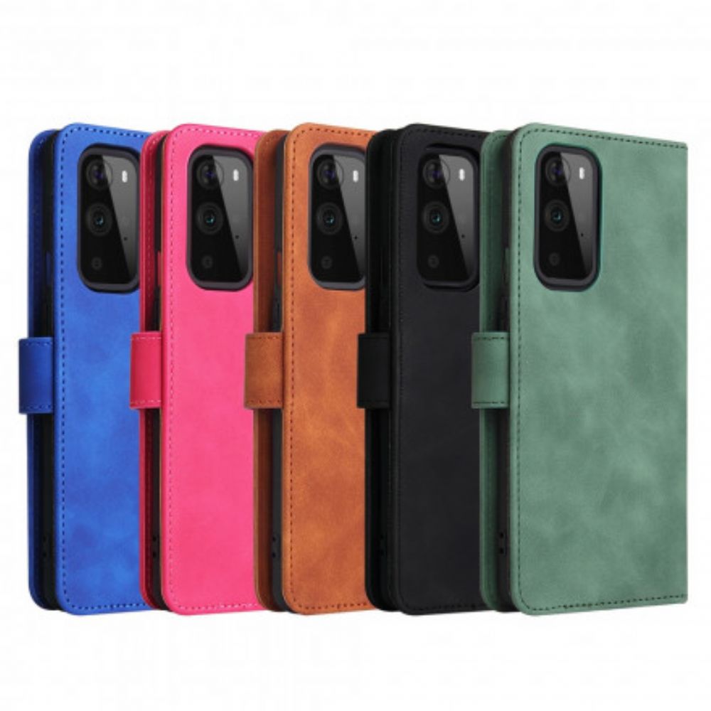 Folio-hoesje voor OnePlus 9 Pro Skin-touch