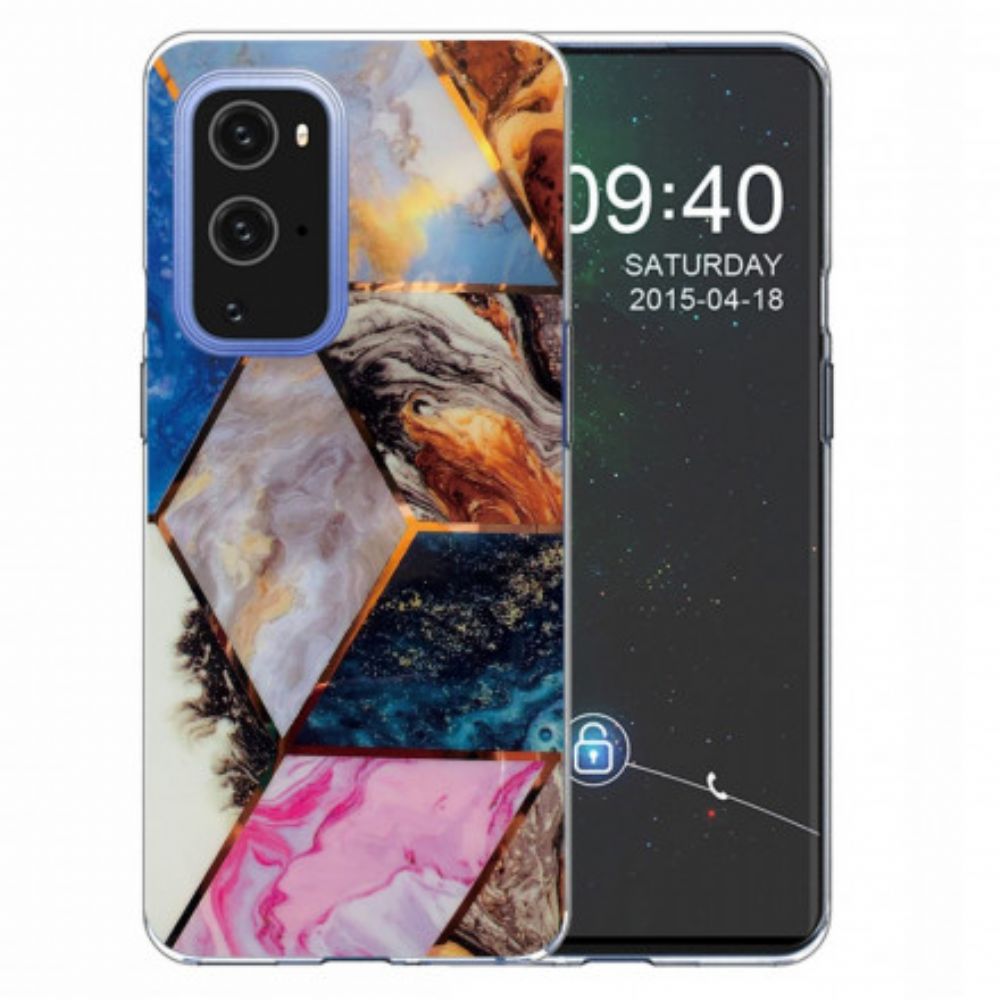 Hoesje voor OnePlus 9 Pro Fancy Marmer