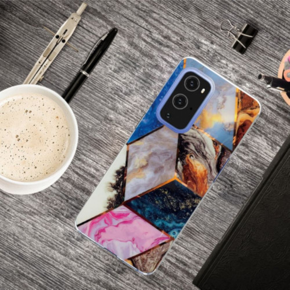 Hoesje voor OnePlus 9 Pro Fancy Marmer