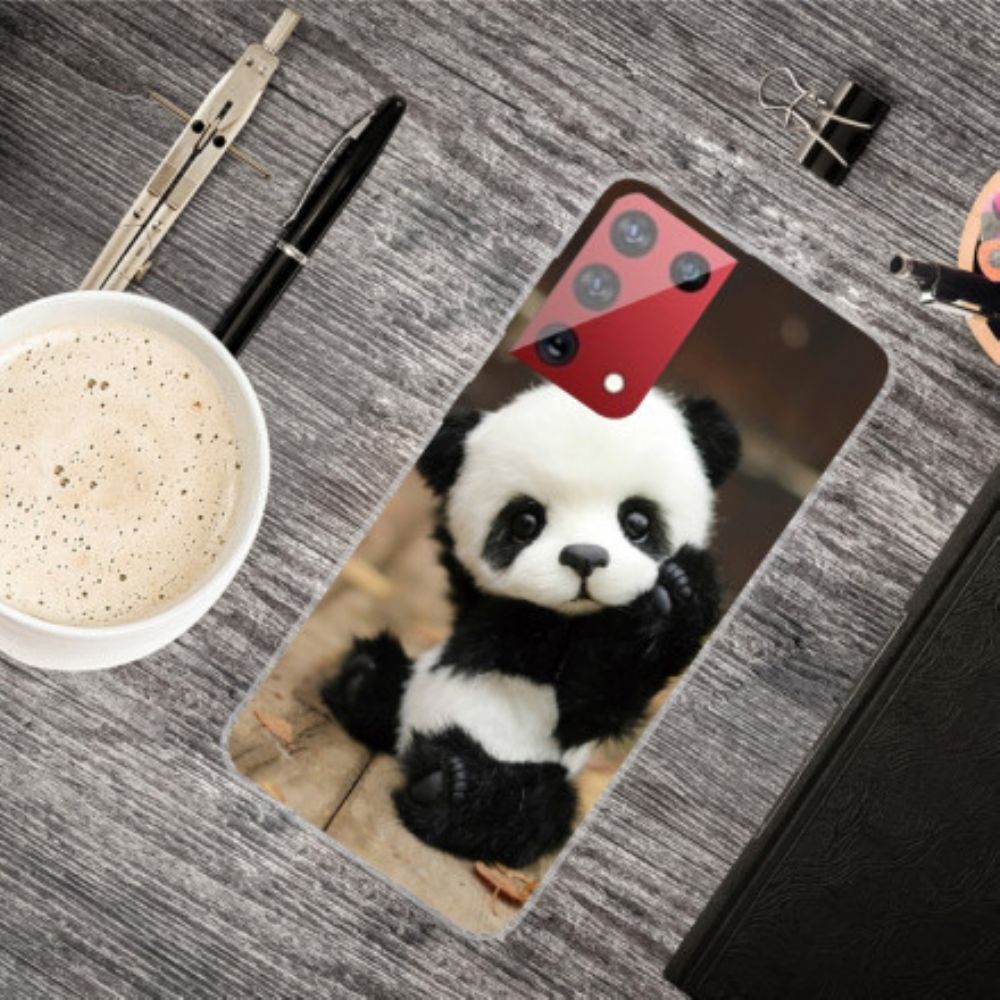 Hoesje voor OnePlus 9 Pro Flexibele Panda