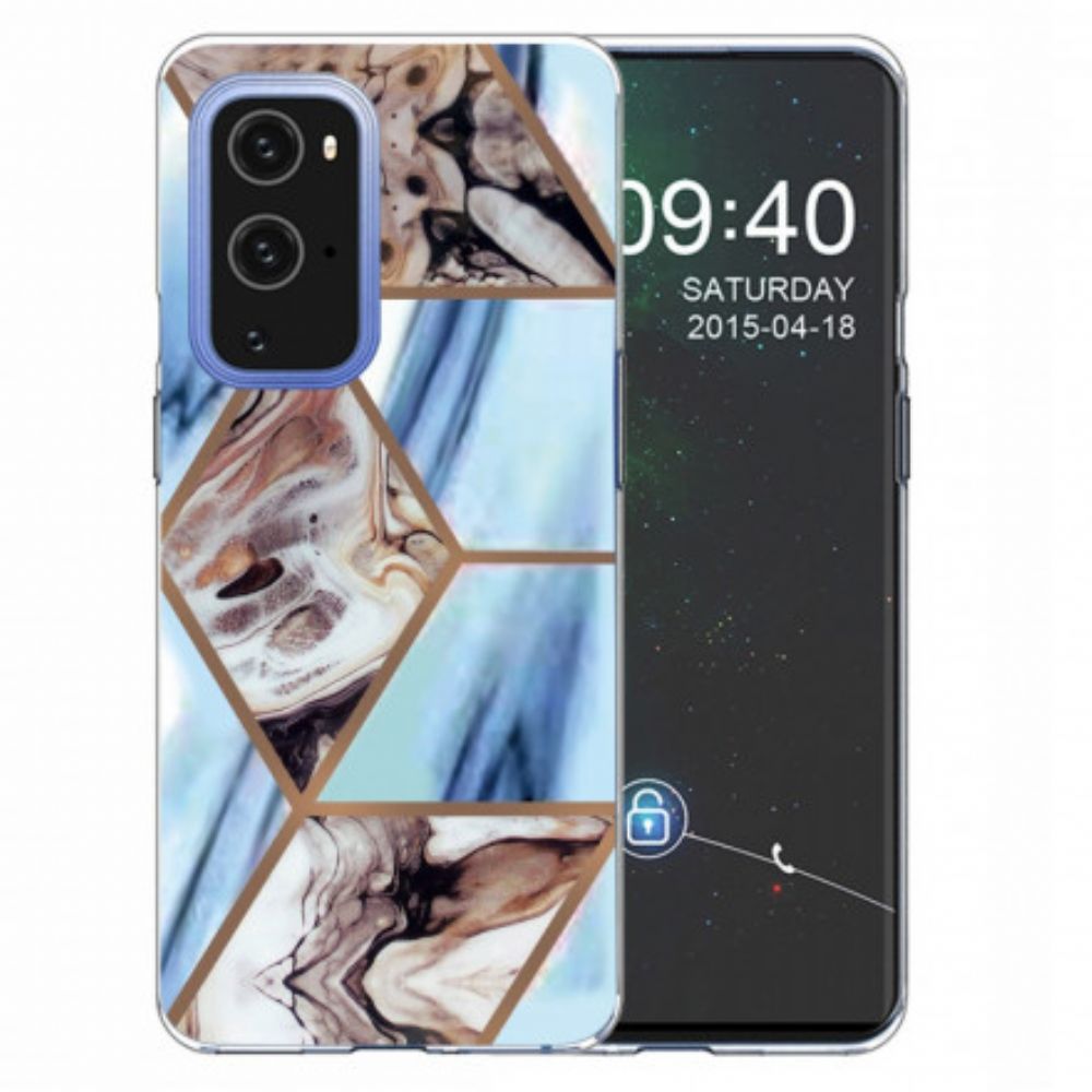 Hoesje voor OnePlus 9 Pro Geweigerd Marmer