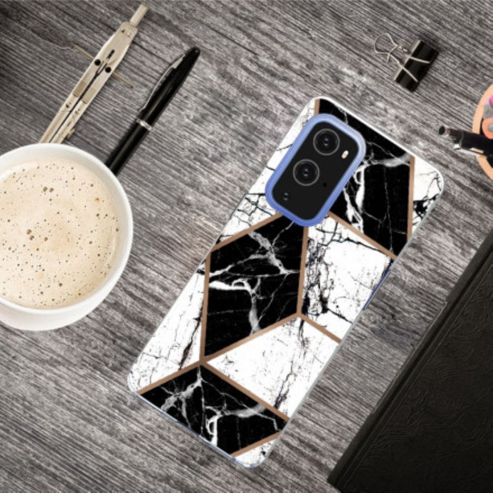 Hoesje voor OnePlus 9 Pro Geweigerd Marmer