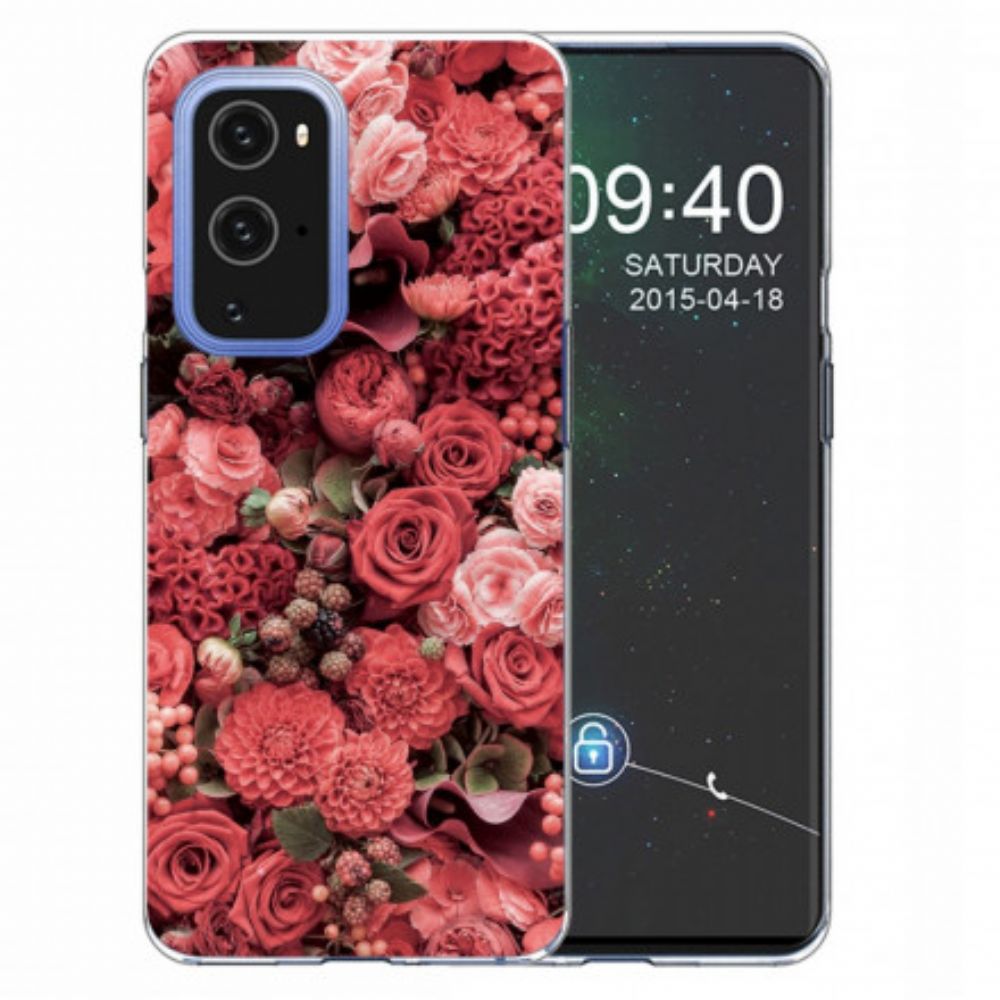 Hoesje voor OnePlus 9 Pro Intense Bloemen